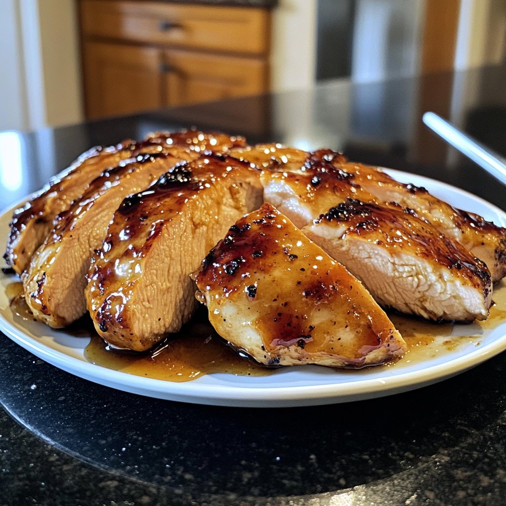 Chicken Breast with Honey Glaze