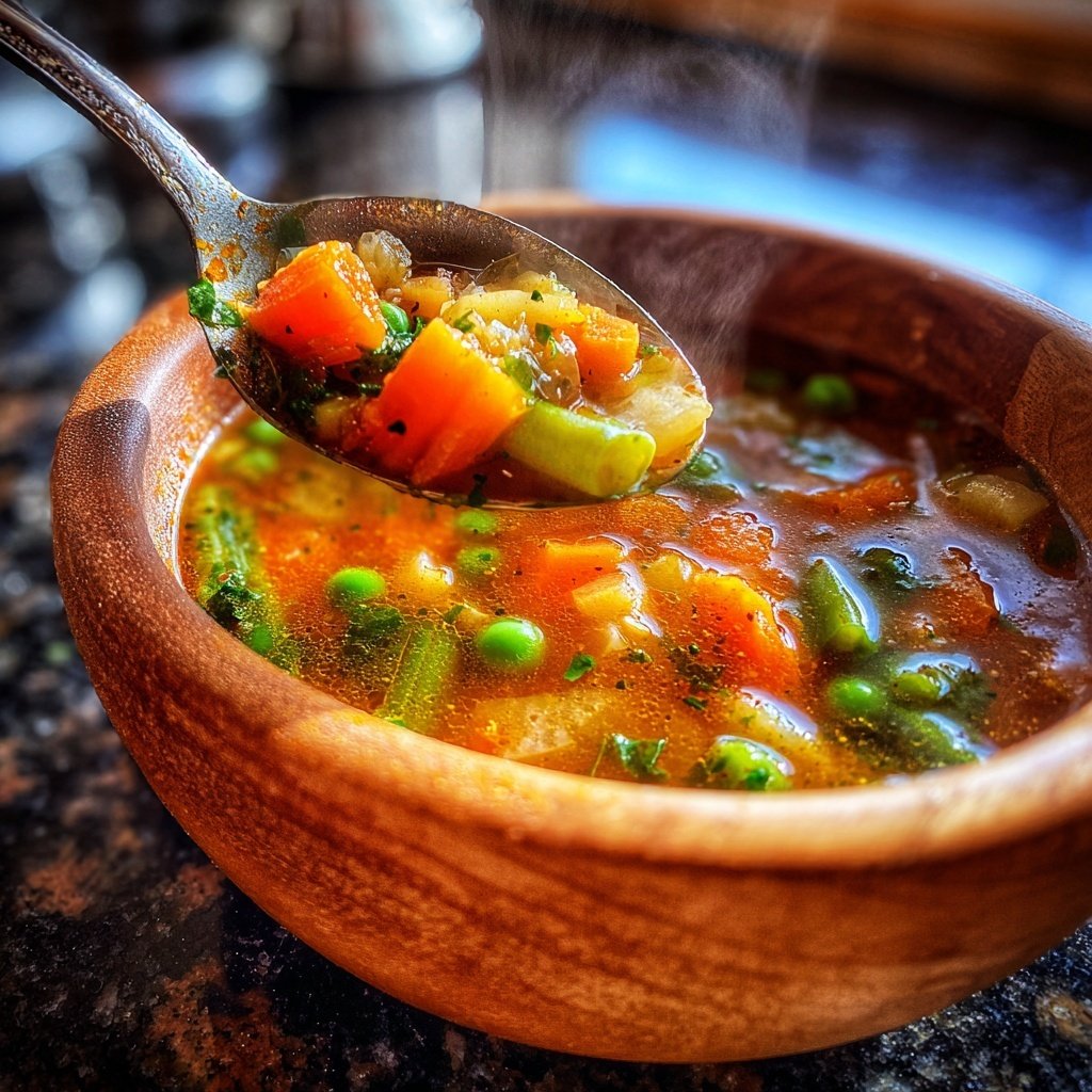 Spring Garden Vegetable Soup