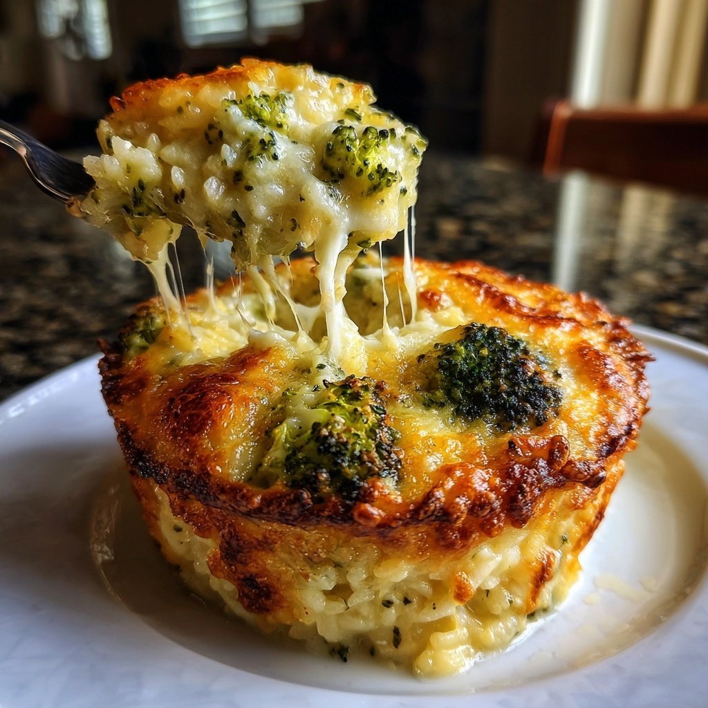 Sunday Baked Creamy Broccoli Rice