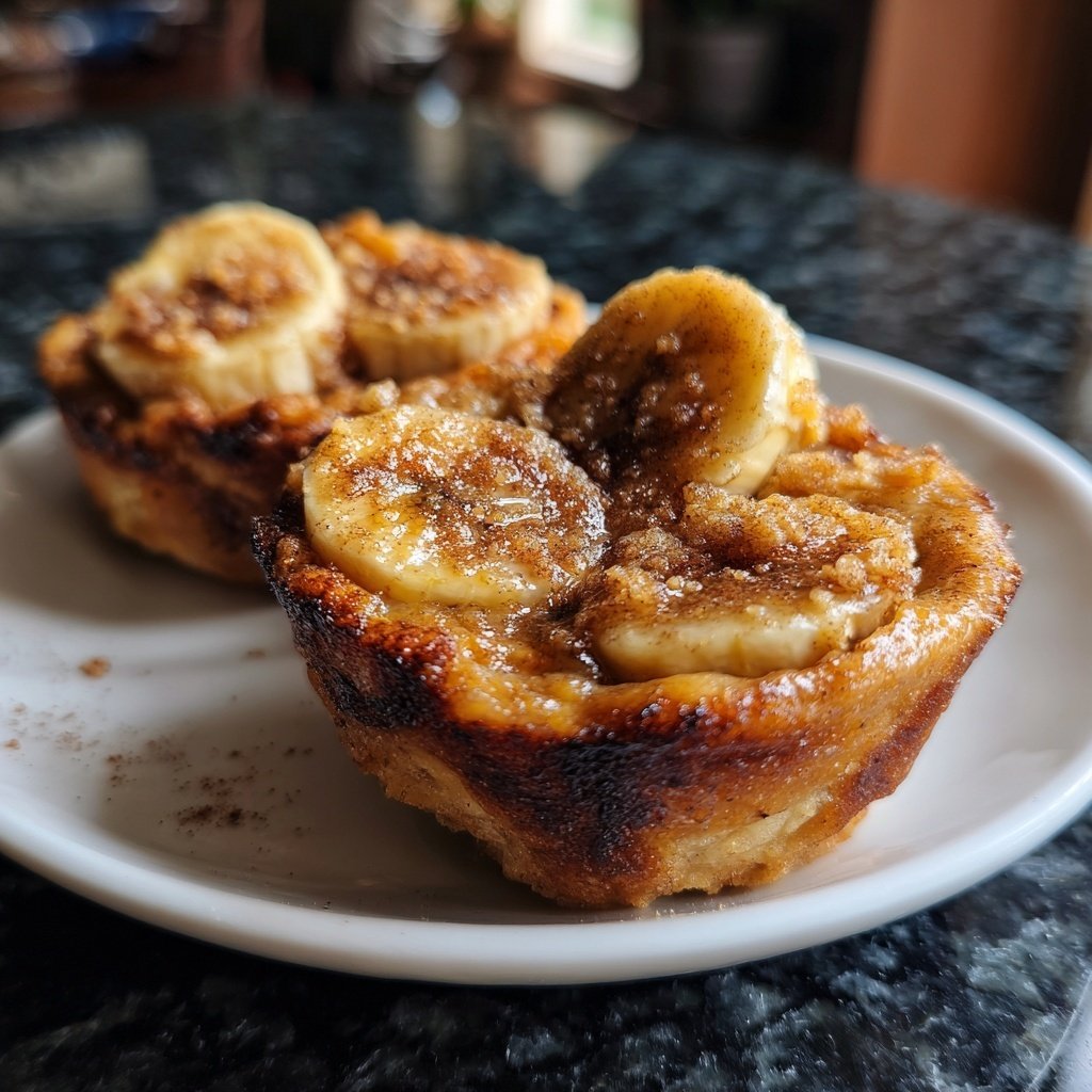 Cinnamon Banana Breakfast Cups