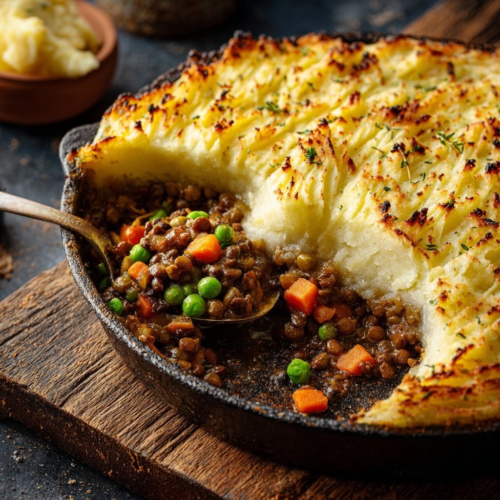 Sunday Lentil Shepherd’s Pie