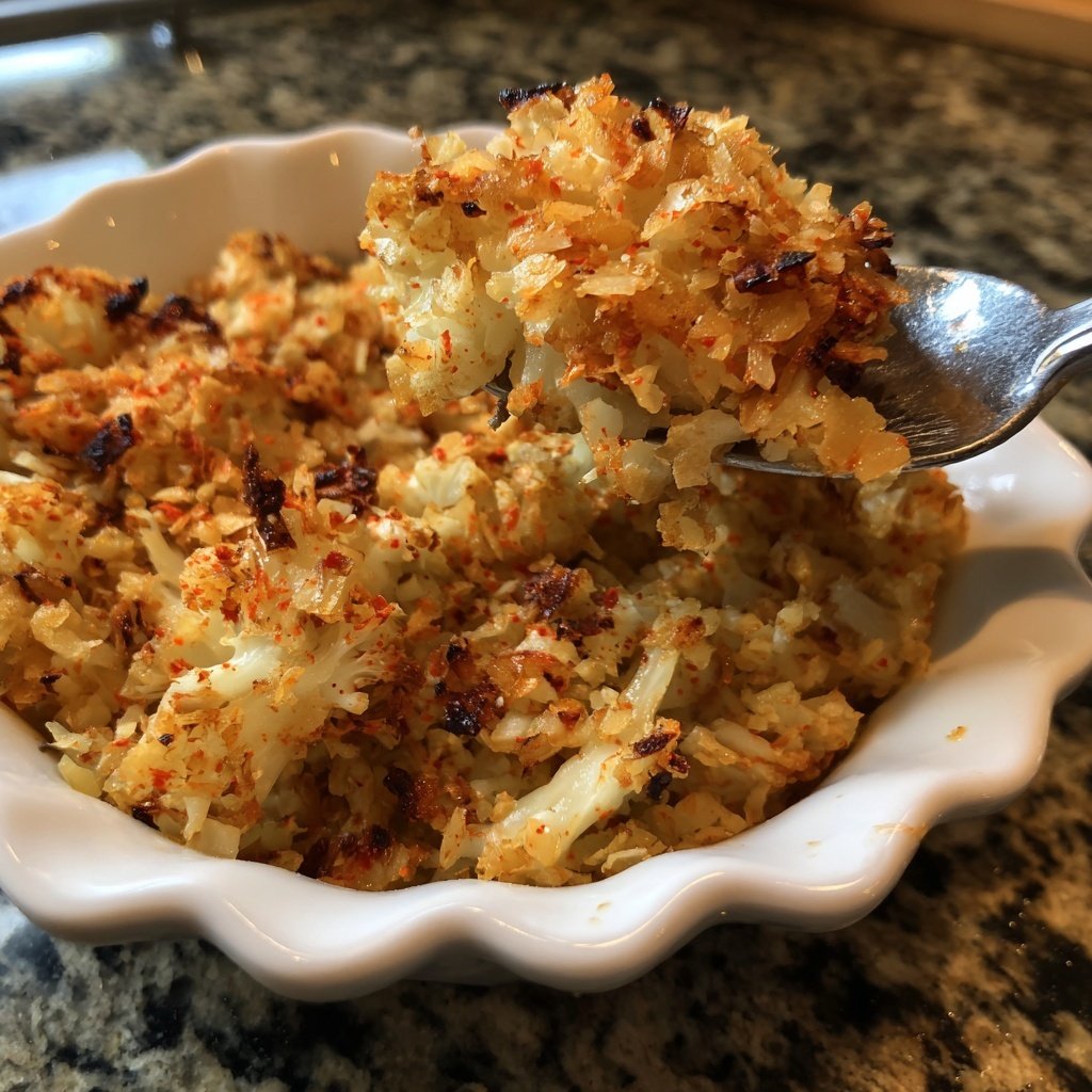 Smoky Roasted Cauliflower Rice