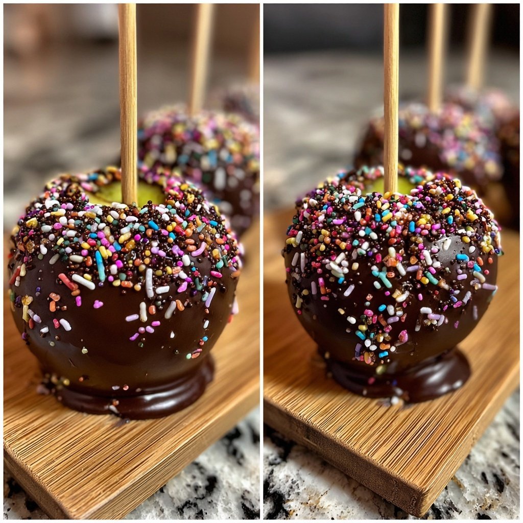 Chocolate Covered Candy Apples