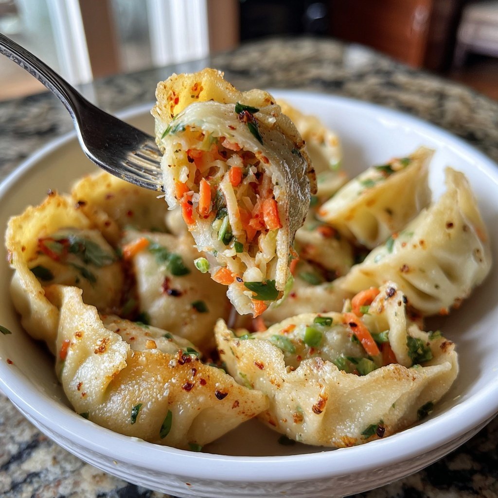 Super Bowl Party Food Veggie Dumplings