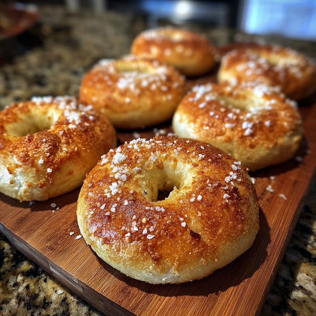 Two Ingredient Yogurt Bagels