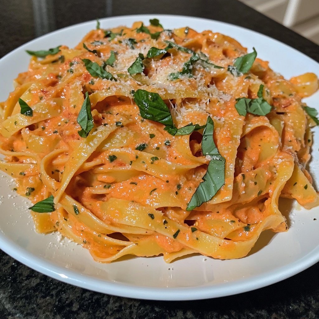 Easy One Pot Creamy Tomato Pasta