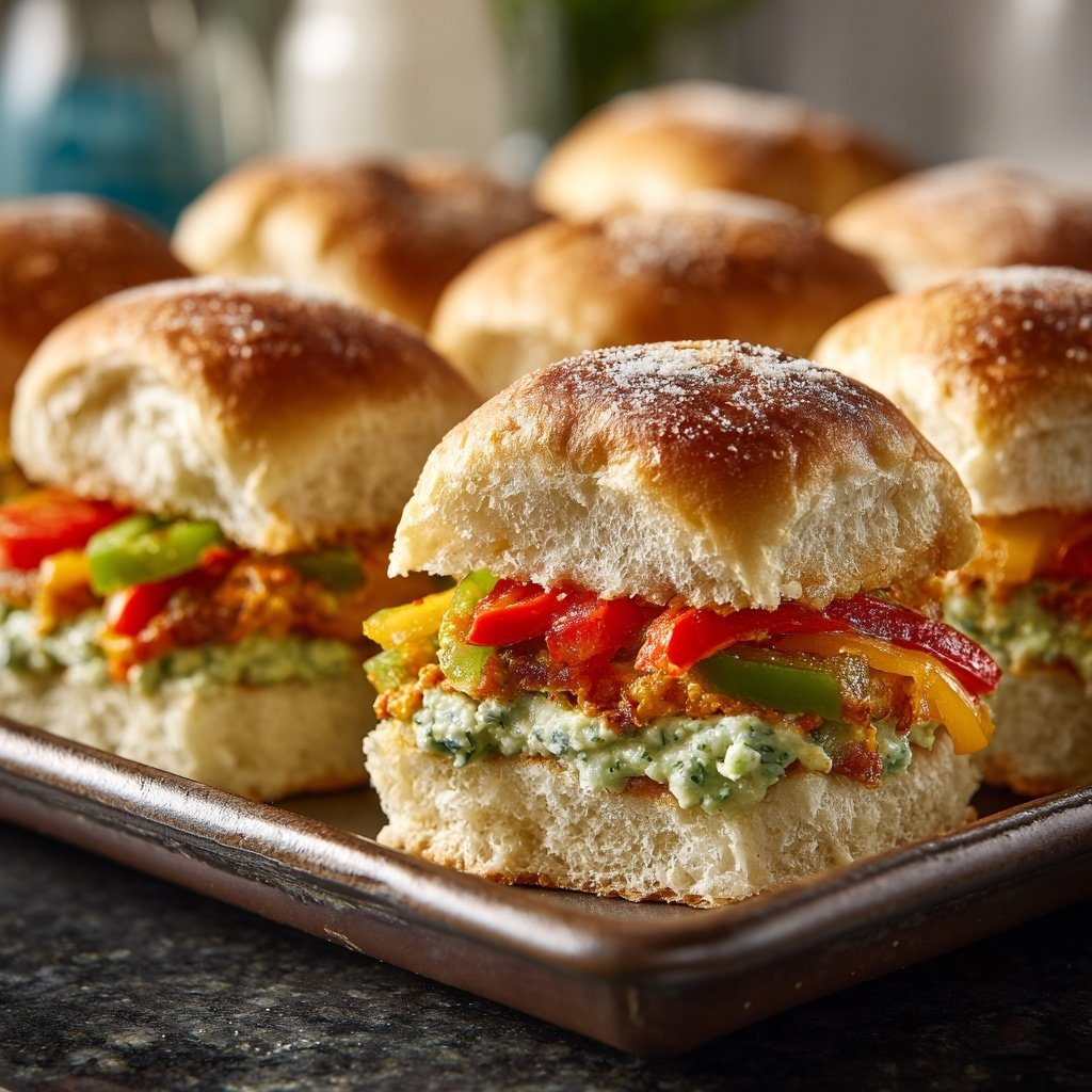 Super Bowl Veggie Sliders